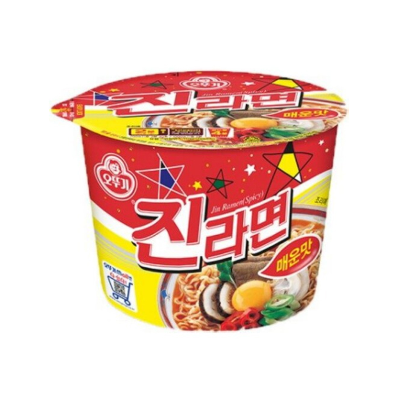 OTTOGI Jin Ramen Spicy 110g x 12