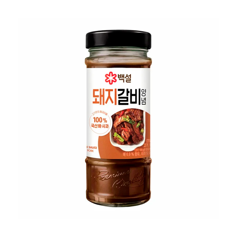 CJ Beksul Pork Rib Kalbi Sauce 500g x 12