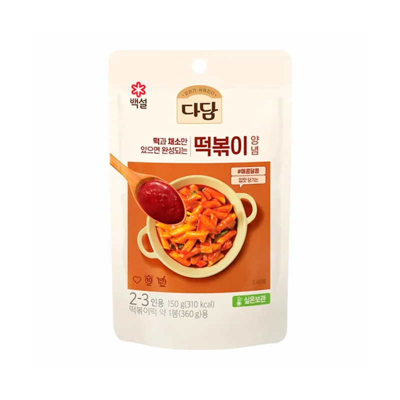 CJ Dadam Sweet Tteokbokki Sauce 150g x 20