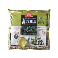 DONGWON Olive Oil Roasted Laver 4.5g x 12p x 10