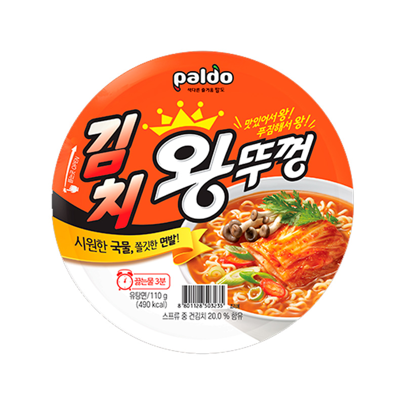 PALDO King Bowl Kimchi 110g x 18