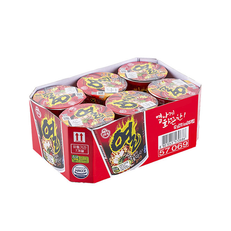 OTTOGI Yeul ramen 62g x 6p x 1