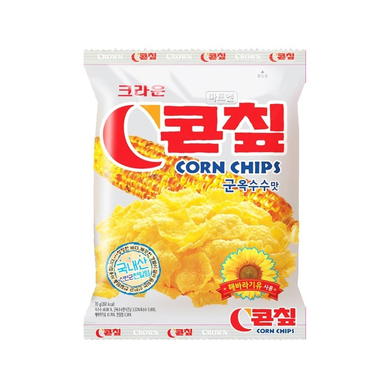 CROWN Corn Chip 70g x 16