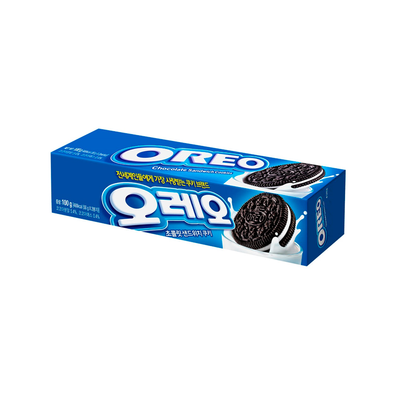 DONGSUH Oreo Chocolate Sandwich Cookie White Cream 100g x 24