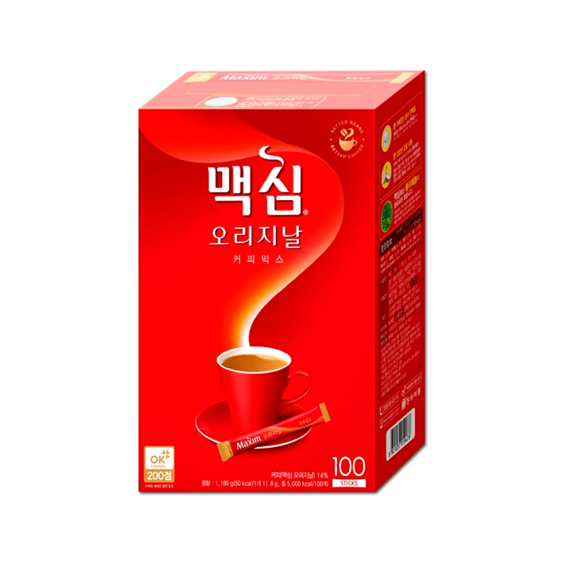 DONGSUH Maxim Original Coffee Mix 11.8g x 100p x 8