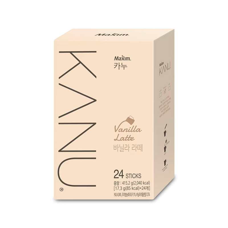 DONGSUH Maxim Kanu Vanilla Latte 17.3g x 24p x 8