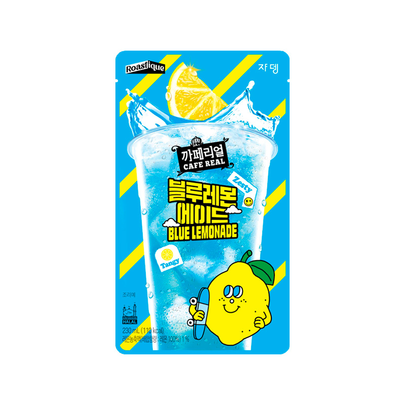 JARDIN Café Real Bluelemon Ade HALAL 230ml x 50