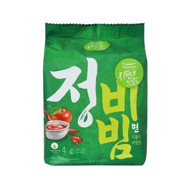 PULMUONE Jeong Bibimmyeon 135g x 4p x 8