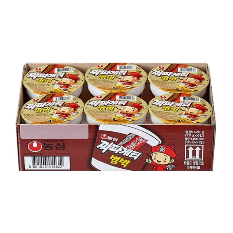 NONGSHIM Chapaghetti Cup 70g x 6p x 1