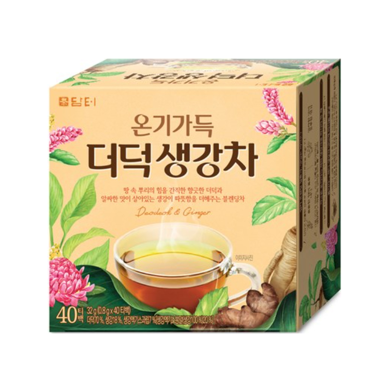 DAMTUH Deodeok & Ginger Tea 0.8g x 40p x 16