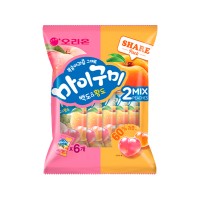 ORION White Peach & Yellow Peach Jelly 43.2g x 6p x 12