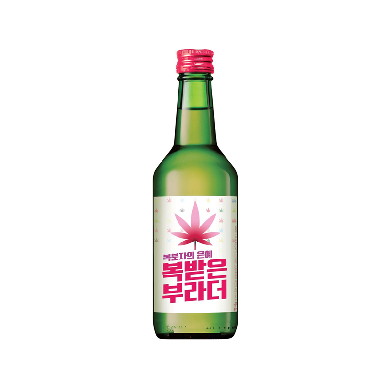 BOHAE Raspberry Soju Alc. 11% 360ml x 20