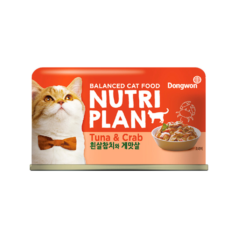 DONGWON Nutri Plan Tuna & Crab Can 160g x 36