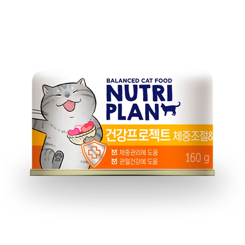 DONGWON Nutri Plan Health Project Weight Control & Joints Can 160g x 24