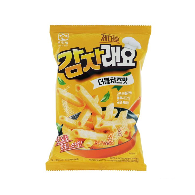 WOORIMIL Potato Snack Double Cheese Flavor 50g x 20