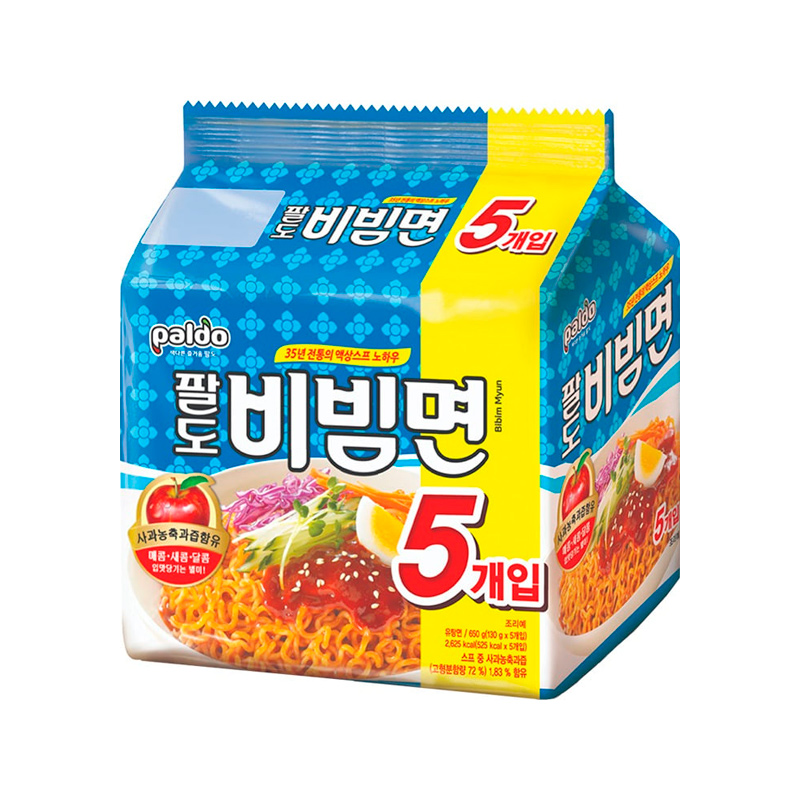 PALDO Spicy and Chewy Cold noodle 130g x 5p x 8