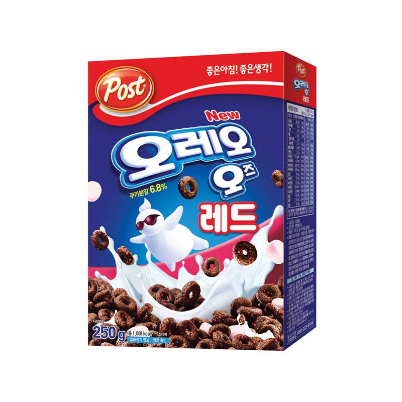 DONGSUH Post Oreo O's Red 250g x 10