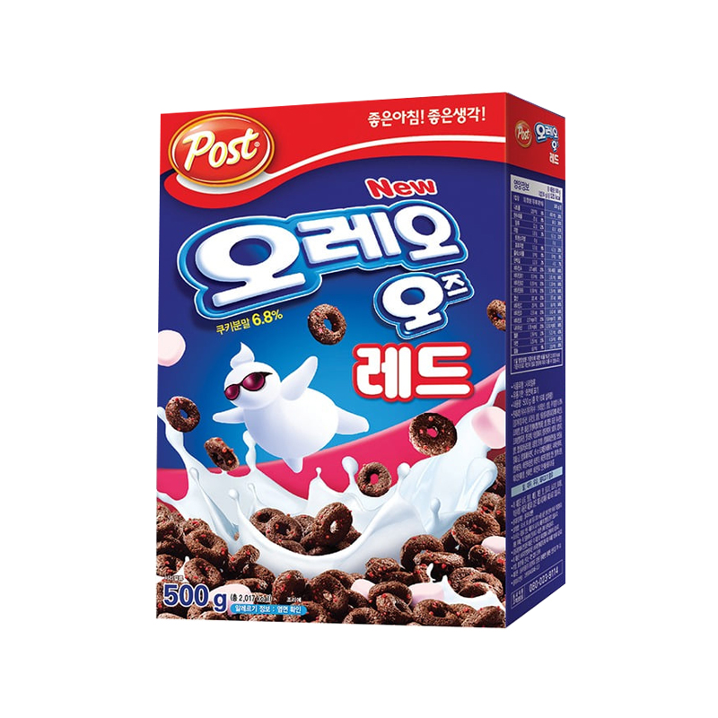 DONGSUH Post Oreo O's Red 500g x 12