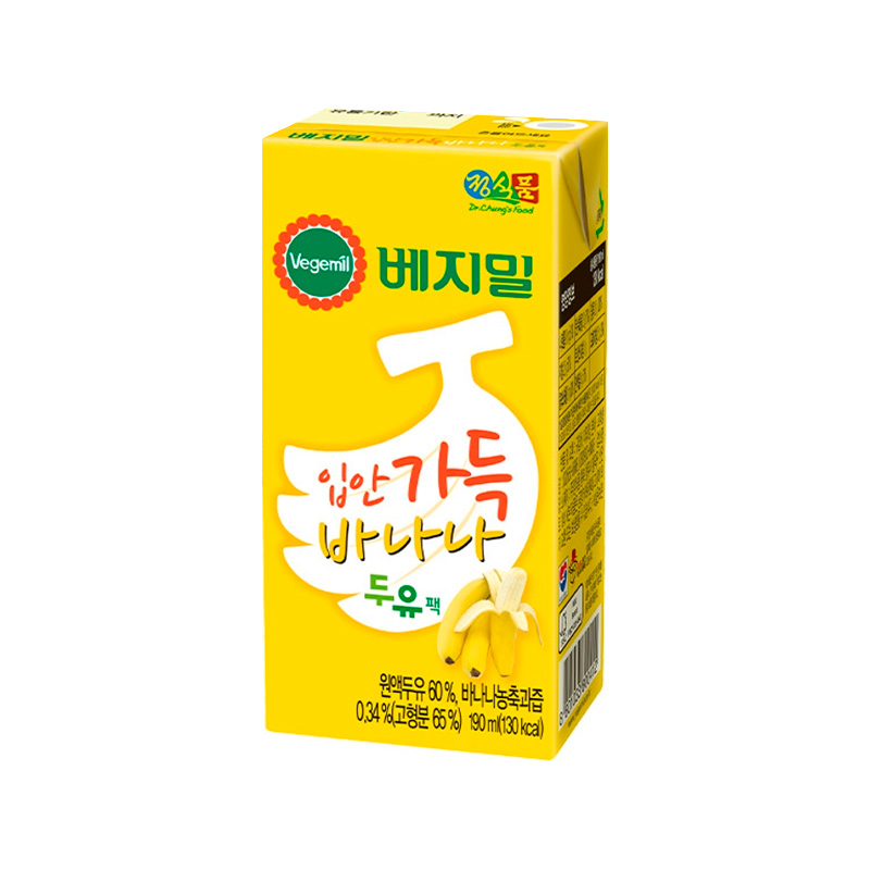 DR.CHUNG'S FOOD Vegemil Banana Soymilk (E) 190ml x 96