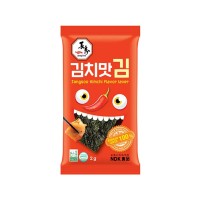 JANGSOO Kimchi Flavor Seasoned Laver HALAL 2g x 24p x 34