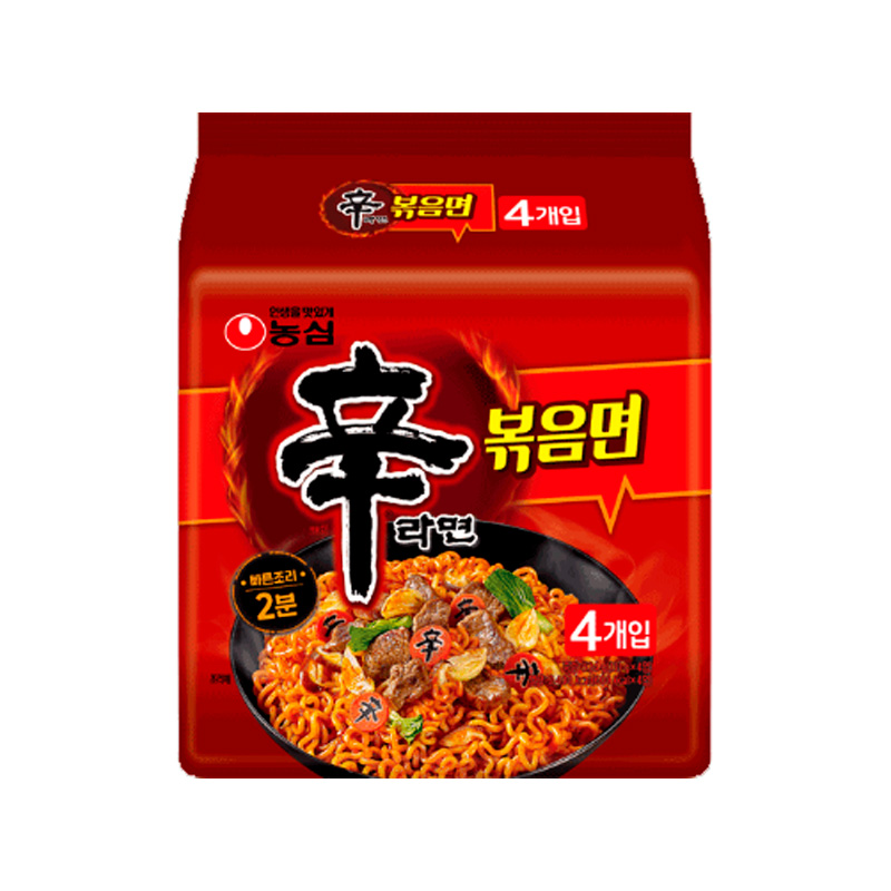 NONGSHIM Shin Ramen Stir-Fried 131g x 4p x 8