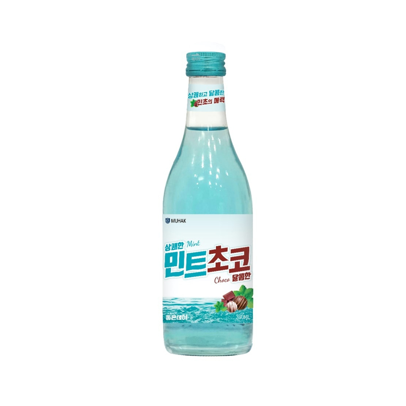 MUHAK Good Day Soju Mint Chocolate Alc. 12.5% 360ml x 20