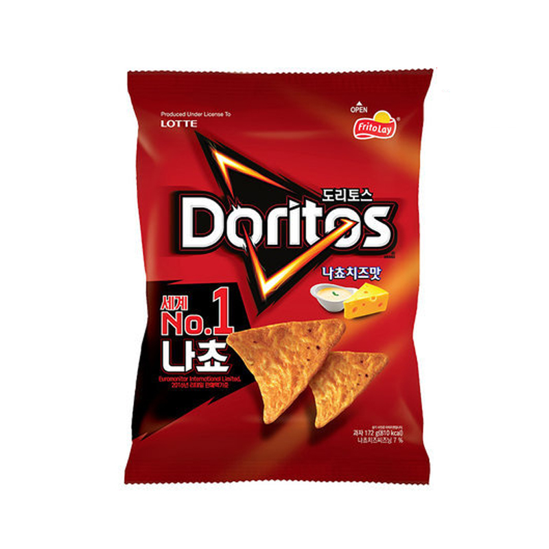 LOTTE Doritos Nacho Cheese 172g x 12