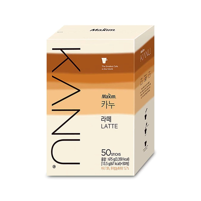 DONGSUH Maxim Kanu Latte 13.5g x 50p x 6