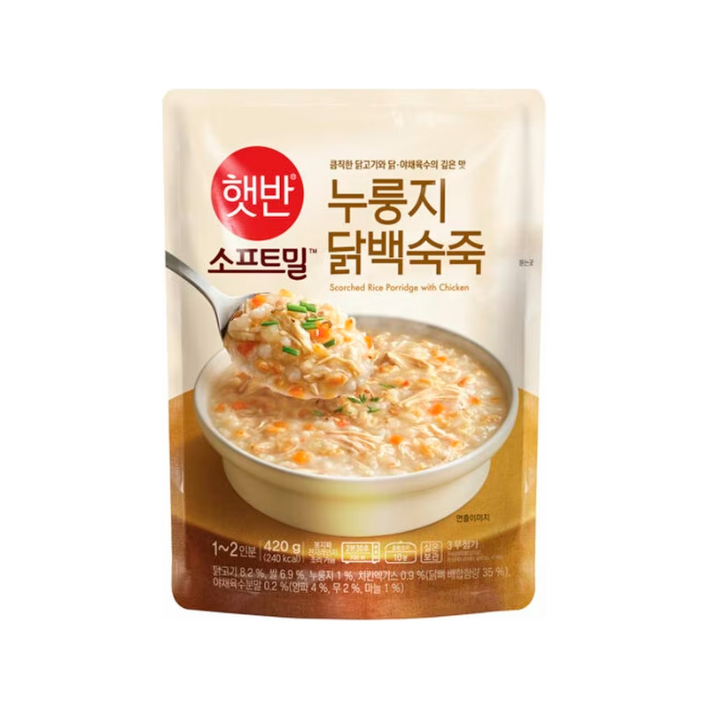 CJ Instant Nurungji Chicken Porridge 420g x 21