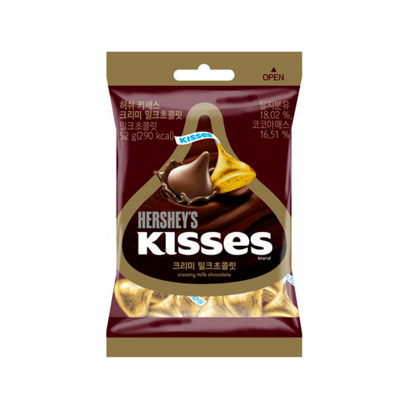 HERSHEY'S Kisses Bong Milk 52g x 20