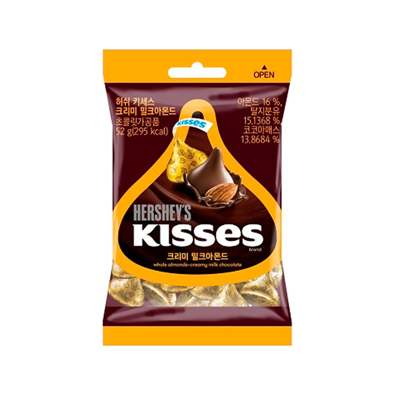 HERSHEY'S Kisses Bong Almond 52g x 20