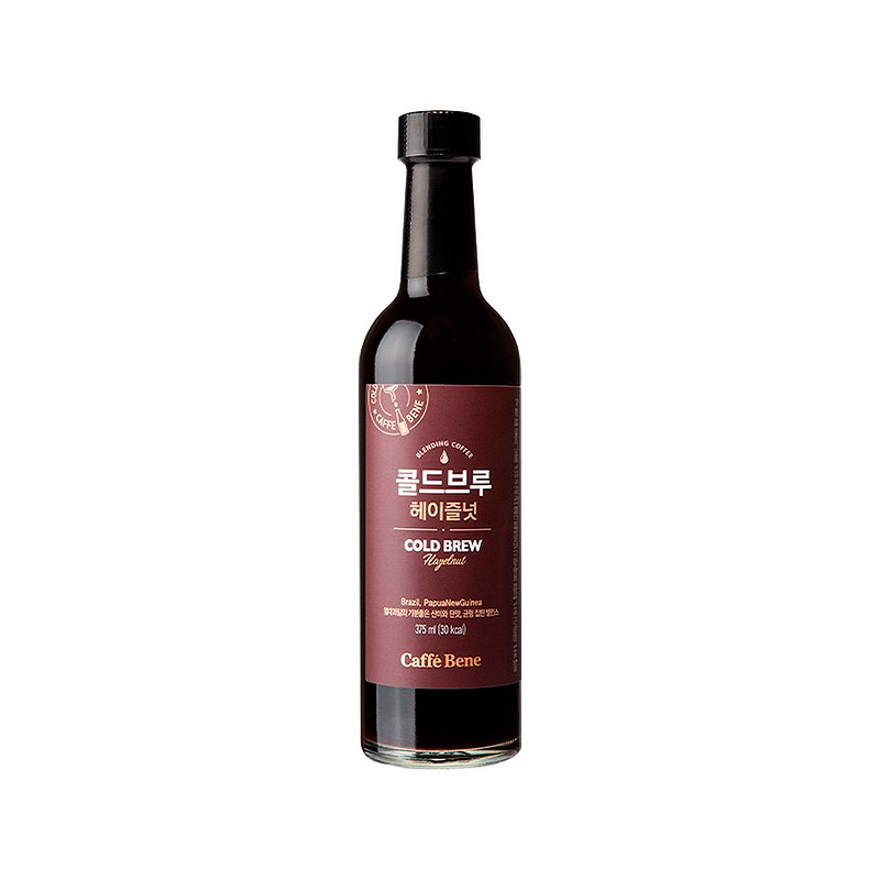 CAFFE BENE Cold Brew Hazelnut Coffee undiluted 375ml x 10