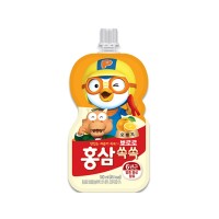 PALDO Pororo Red Ginseng Juice Orange 100ml x 40