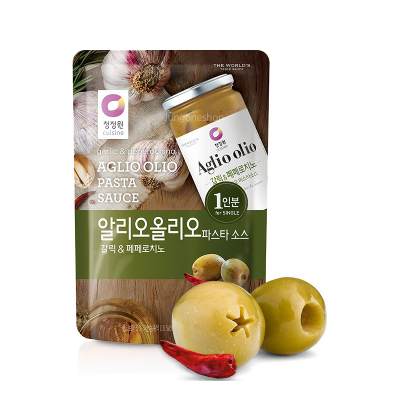 CHUNGJUNGWON Single Pouch Aliio-Olio Sauce 100g x 16