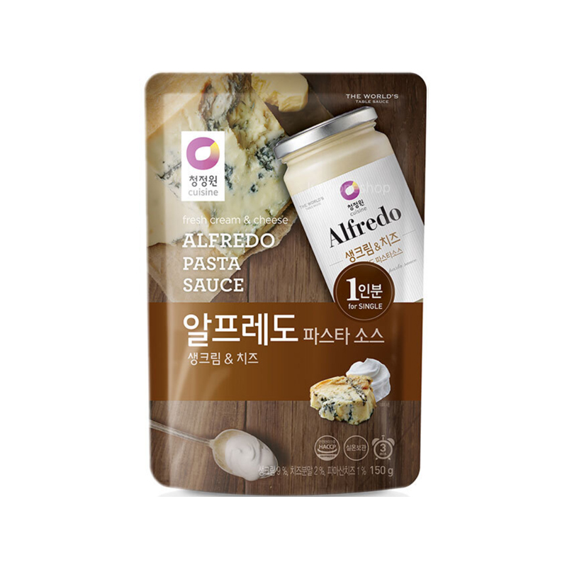 CHUNGJUNGWON Single Pouch Alfredo Sauce 150g x 16