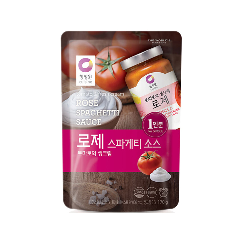 CHUNGJUNGWON Single Pouch Rose Sauce 170g x 16