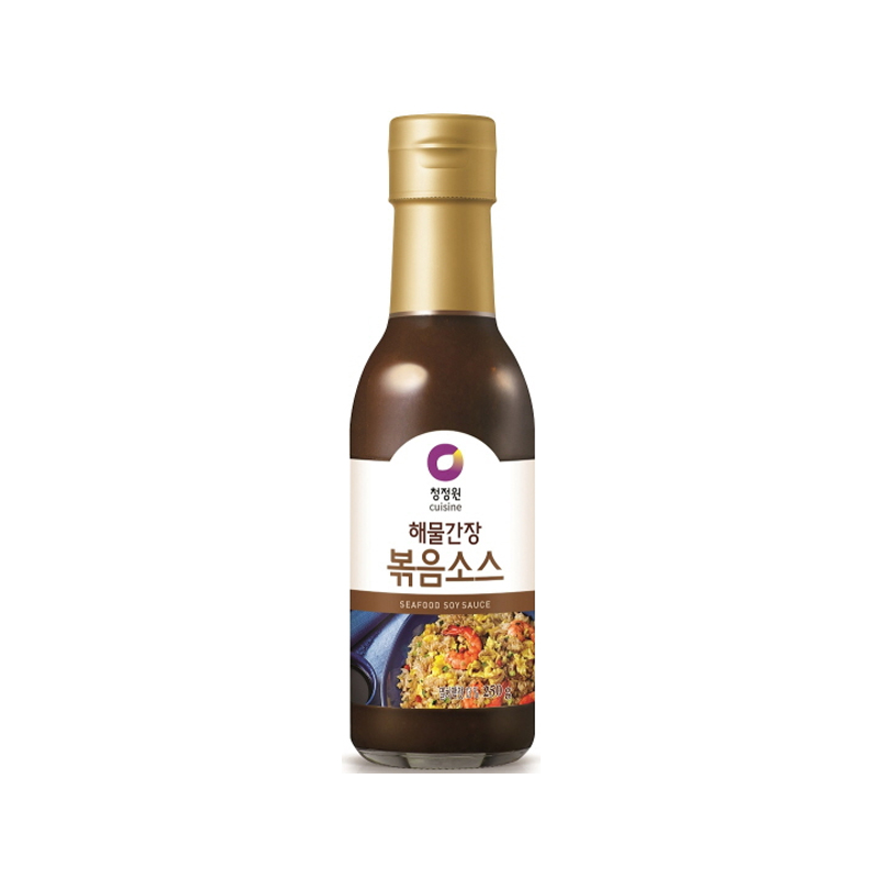 CHUNGJUNGWON Seafood Soy Sauce Stir-Fried Sauce 240 x 12