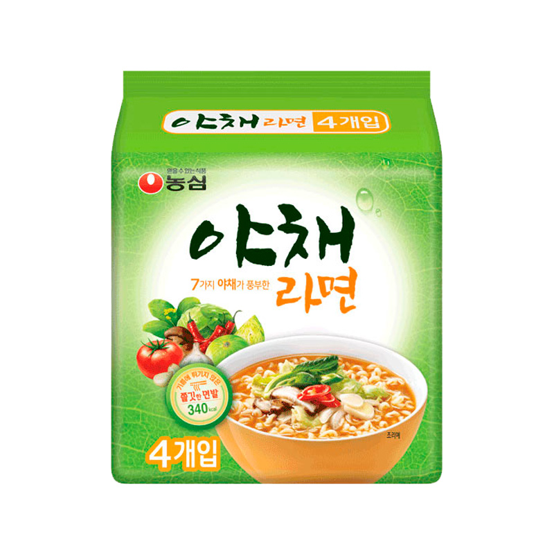 NONGSHIM Vegetable Ramen 100g x 4p x 8