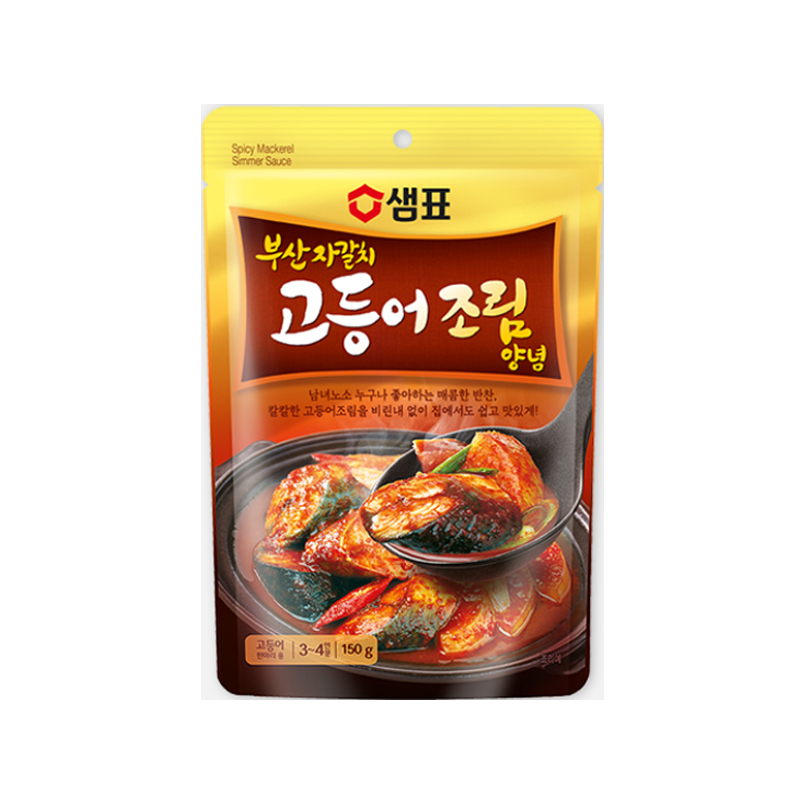 SEMPIO Busan Spicy Mackerel Simmer Sauce 150g x 12