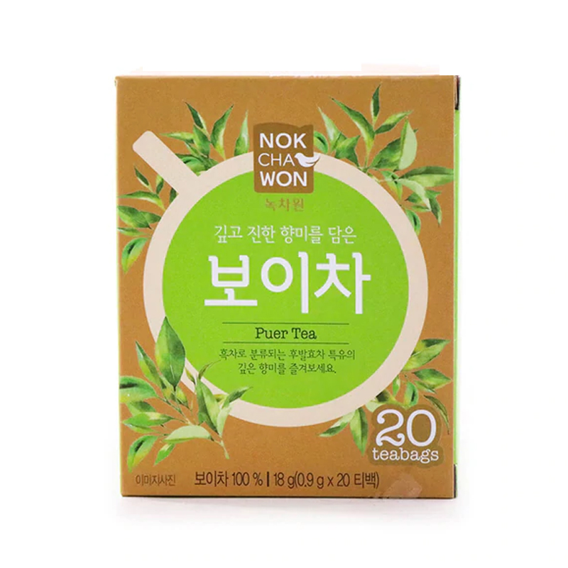 NOKCHAWON Puer Tea 0.9g x 20p x 12