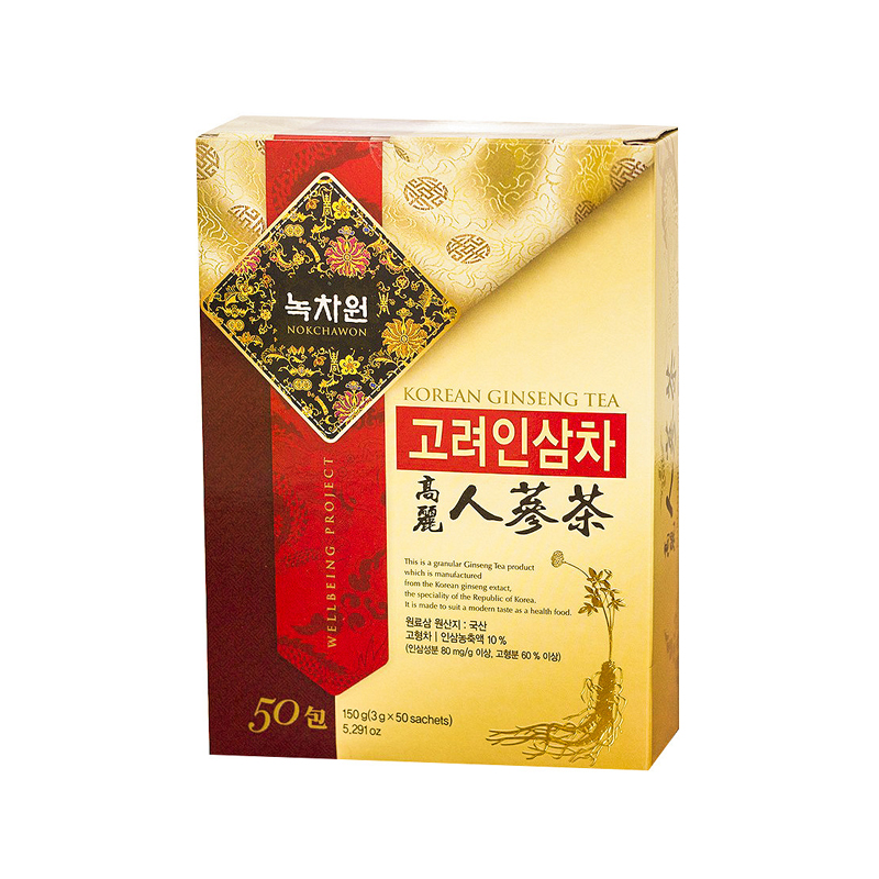 NOKCHAWON Ginseng Tea HALAL 3g x 50p x 24