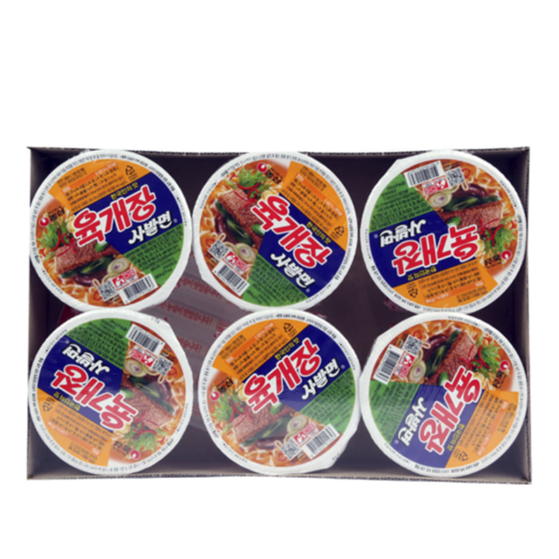 NONGSHIM Yukejang Noodle Soup Cup 86g x 6p x 1