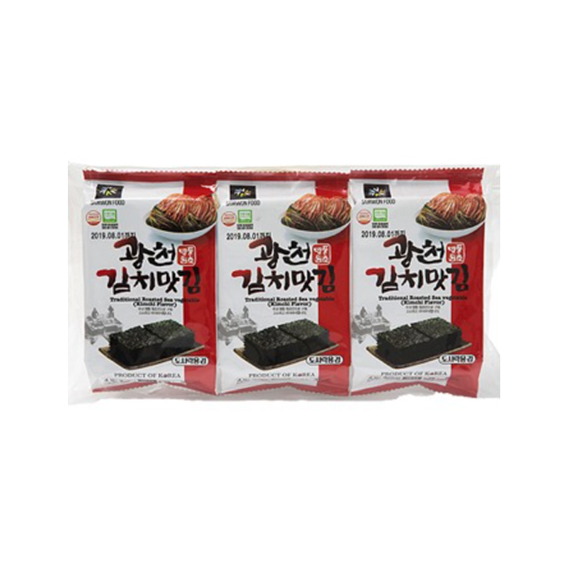 SAMWON Kimchi Laver Doshirak 4g x 3p x 24