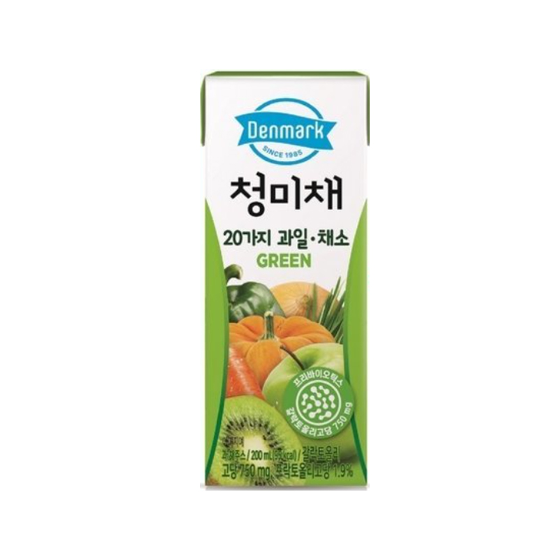 DONGWON F&B Denmark Cheongmichae Green 200ml x 24