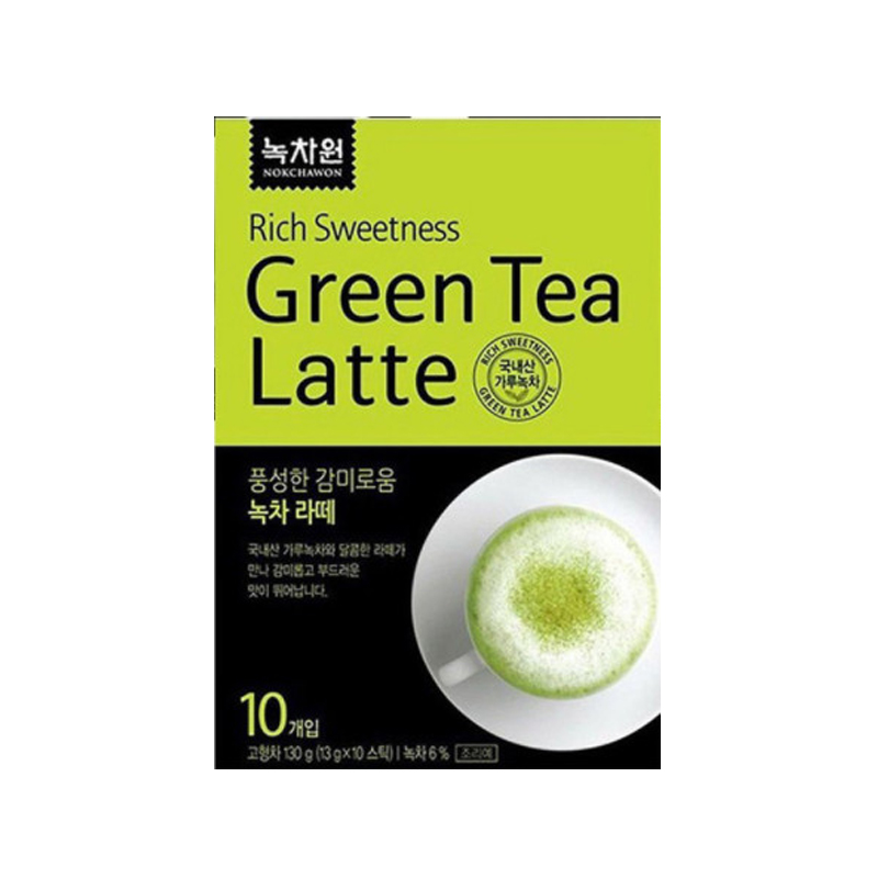 NOKCHAWON Green Tea Latte 13g x 10p x 20