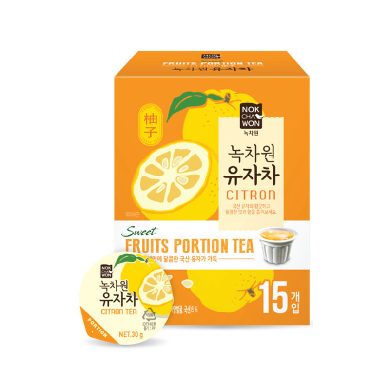 NOKCHAWON Citron Tea Portion 30g x 15p x 12