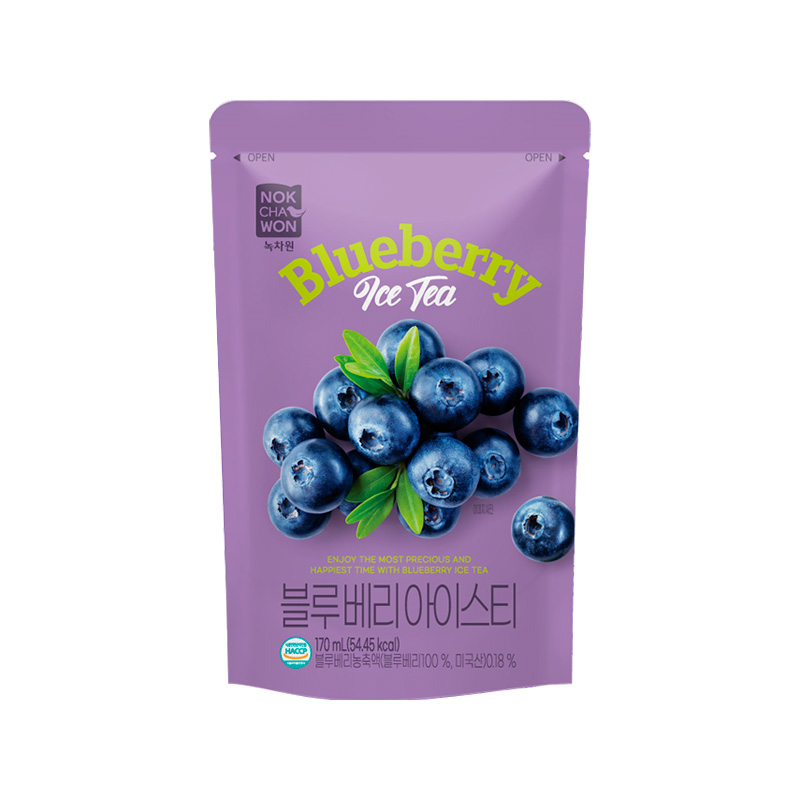 NOKCHAWON Ice tea Blueberry 170ml x 30