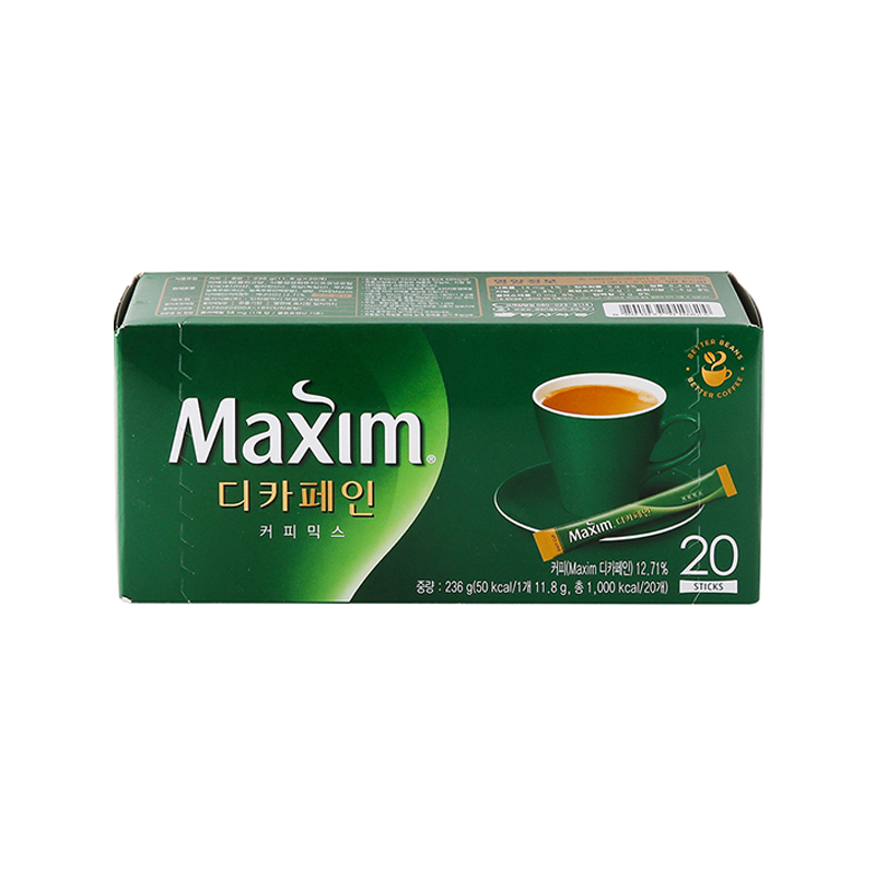 DONGSUH Maxim Decafe Coffee Mix 11.8g x 20p x 24