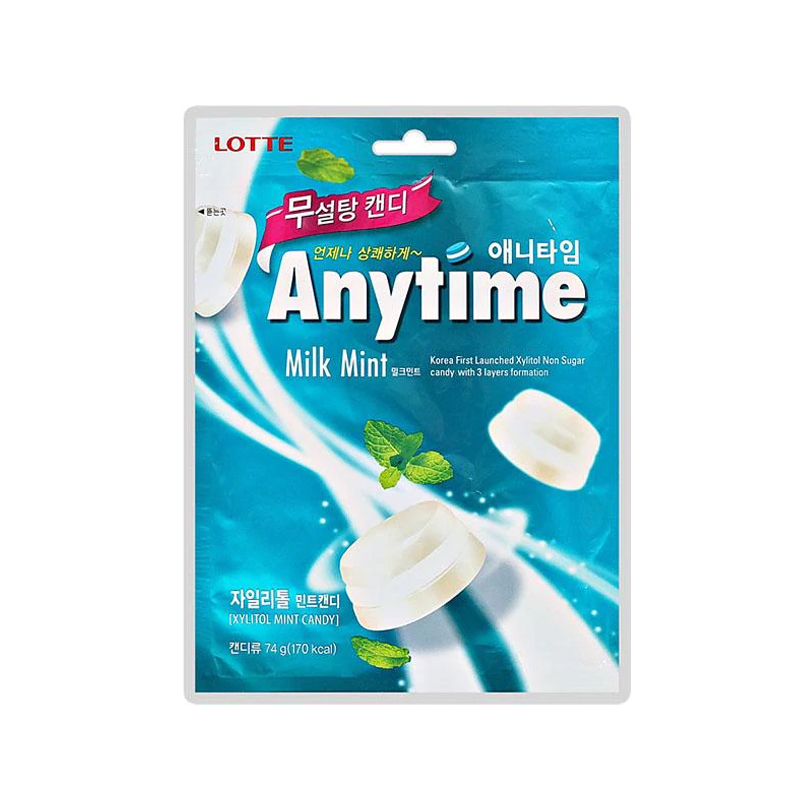 LOTTE Anytime Milkmint 92g x 20