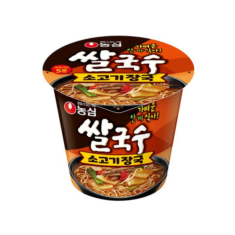 NONGSHIM Rice Noodle Beef Soup 73g x 12